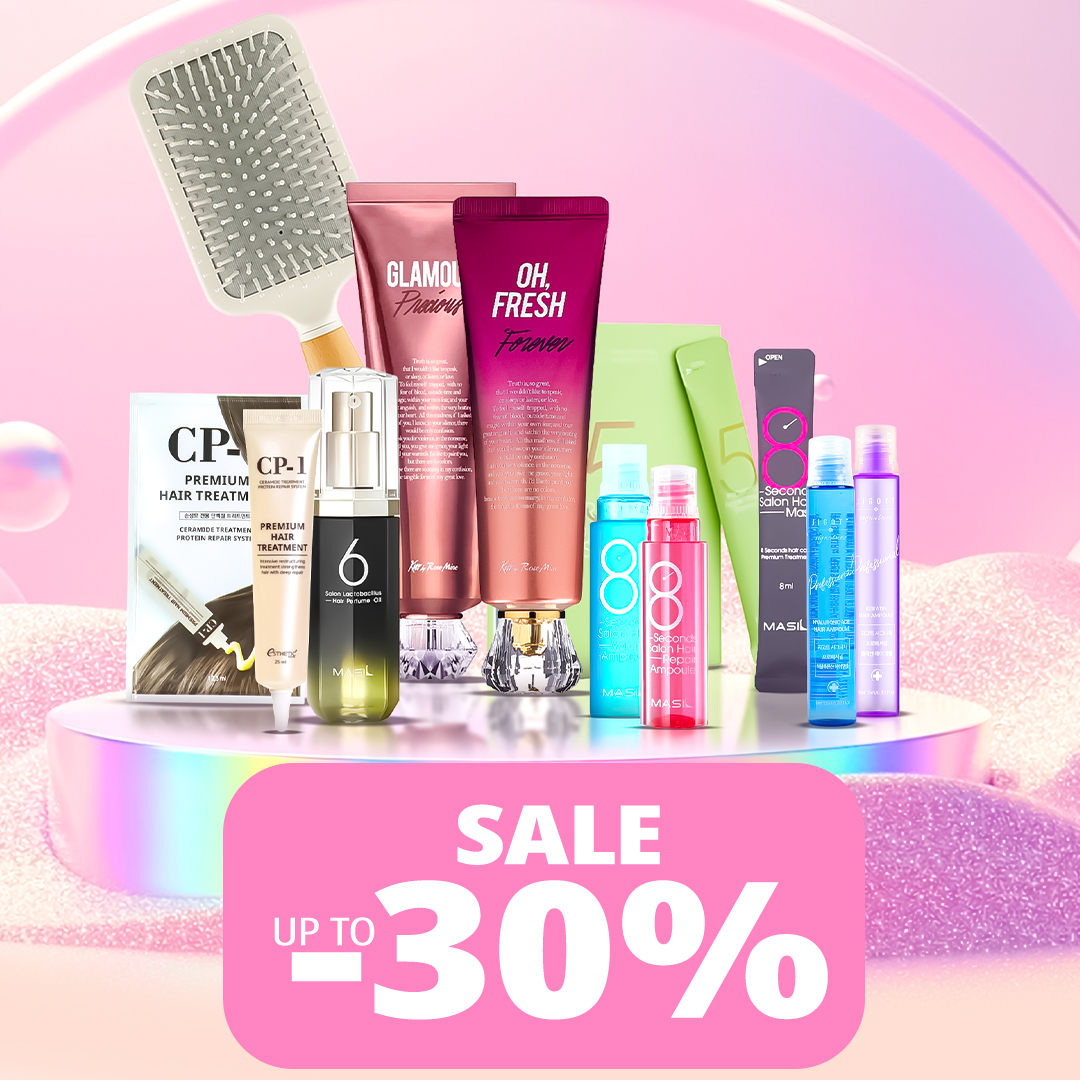 Up to 30% off the best hair and body products