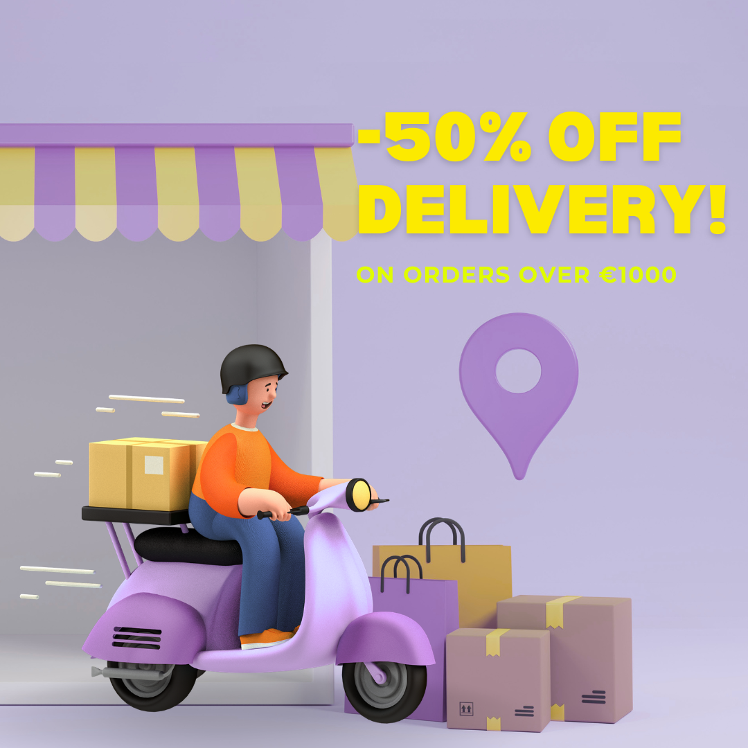 50% off delivery