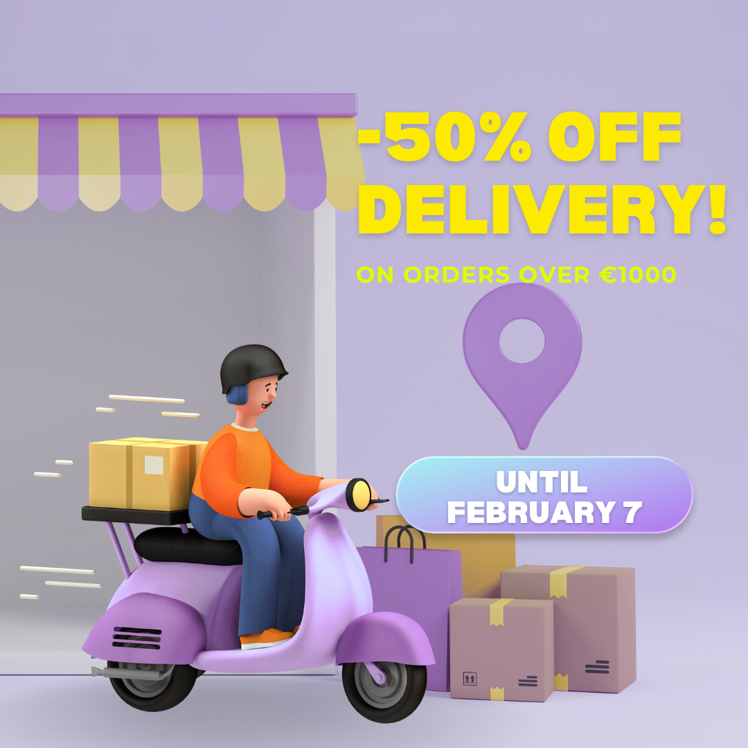 50% off delivery