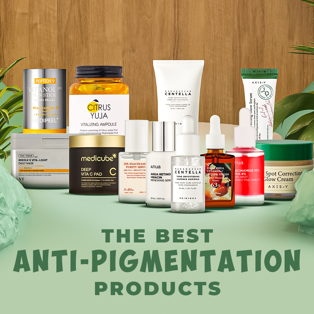 The best products against pigmentation